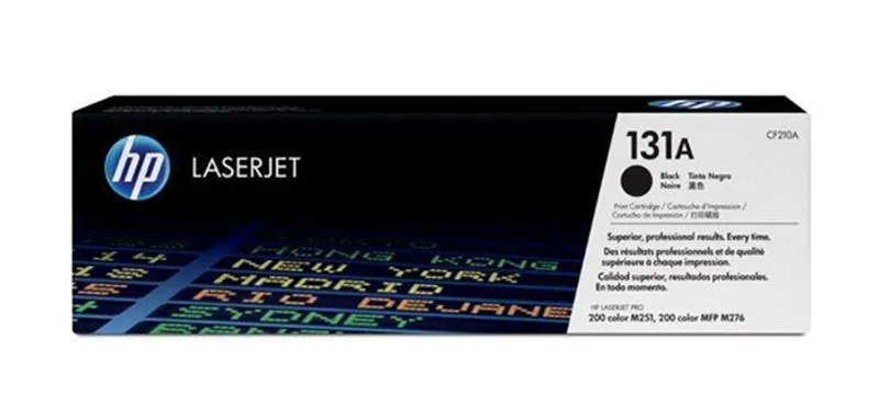 Główne zdjęcie produktu Toner pro "LaserJet Pro 200 M276N" tiskárnu, HP "CF210A" Černá, 1,6 tis.stran