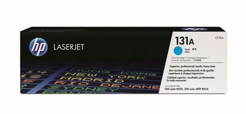 Główne zdjęcie produktu Toner pro "LaserJet Pro 200 M276N" tiskárnu, HP "CF211A" Cyan, 1,8 tis.stran