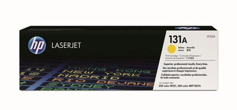 Główne zdjęcie produktu Toner pro "LaserJet Pro 200 M276N" tiskárnu, HP "CF212A" Žlutá, 1,8 tis.stran