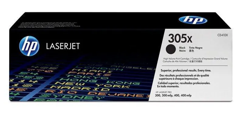 Główne zdjęcie produktu Toner pro "LaserJet Pro 300 MFP M375" tiskárnu, HP "CE410X" Černá, 4 tis.stran