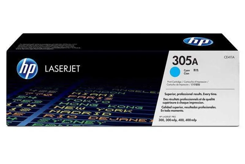 Główne zdjęcie produktu Toner pro "LaserJet Pro 300 MFP M375" tiskárnu, HP "CE411A" Cyan, 2,6 tis.stran