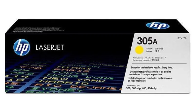 Główne zdjęcie produktu Toner pro "LaserJet Pro 300 MFP M375" tiskárnu, HP "CE412A" Žlutá, 2,6 tis.stran