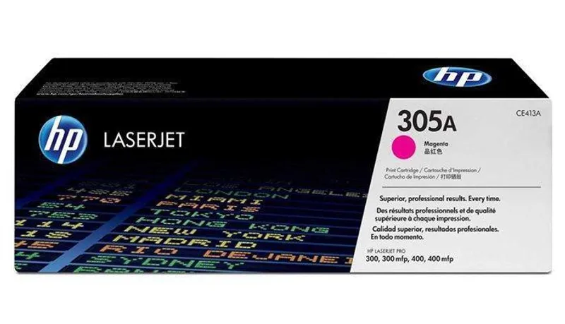 Główne zdjęcie produktu Toner pro "LaserJet Pro 300 MFP M375" tiskárnu, HP "CE413A" Magenta, 2,6 tis.stran
