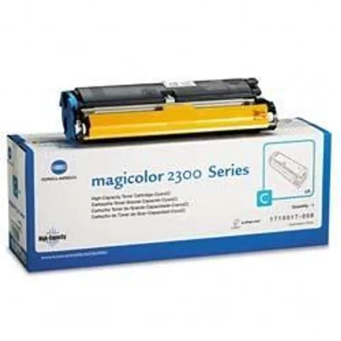 Główne zdjęcie produktu Toner pro " Magicolor 2300w, 2300DL" tiskárny, KONICA-MINOLTA Cyan, 4,5 tis.stran