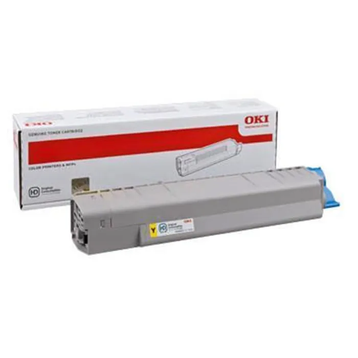 Główne zdjęcie produktu Toner pro "MC861" tiskárnu, OKI Žlutá, 10 tis.stran