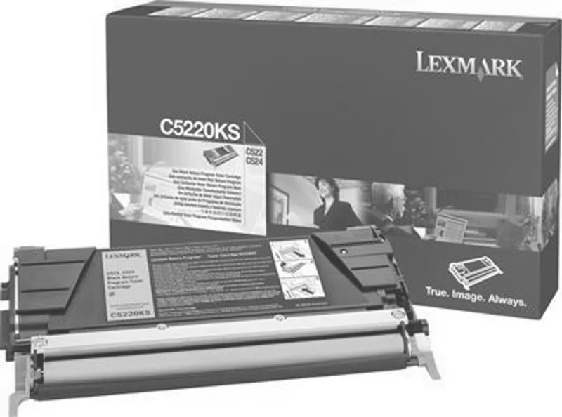 Główne zdjęcie produktu Toner pro "Optra C522, 524" tiskárny, LEXMARK Černá, 4 tis.stran