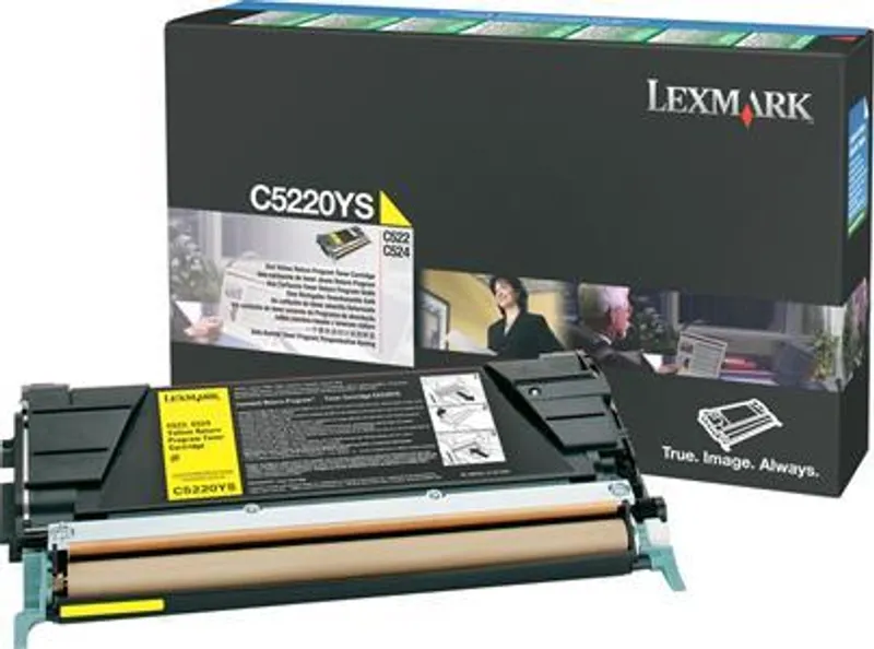 Główne zdjęcie produktu Toner pro "Optra C522, 524" tiskárny, LEXMARK Žlutá, 3 tis.stran