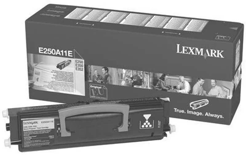 Główne zdjęcie produktu Toner pro "Optra E250dn, 350d, 352dn" tiskárny, LEXMARK Černá, 3,5 tis.stran
