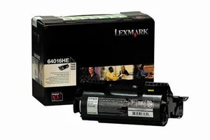 Lexmark oryginalny toner 64016HE, black, 21000s, return, Lexmark T640, T642, T644, O