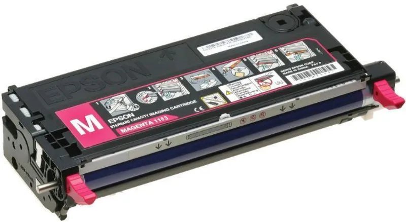 Główne zdjęcie produktu Toner pro tiskárnu "Aculaser C2800", EPSON Magenta, 2 tis.stran