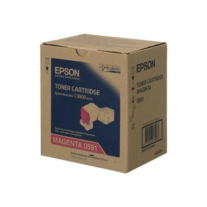 Główne zdjęcie produktu Toner pro tiskárnu "Aculaser C3900DN", EPSON Magenta, 6 tis.stran