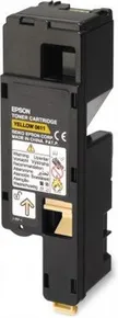 Oryginalny toner Epson C13S050611, żółty, 1400 stron, duża pojemność, Epson Aculaser C1700,