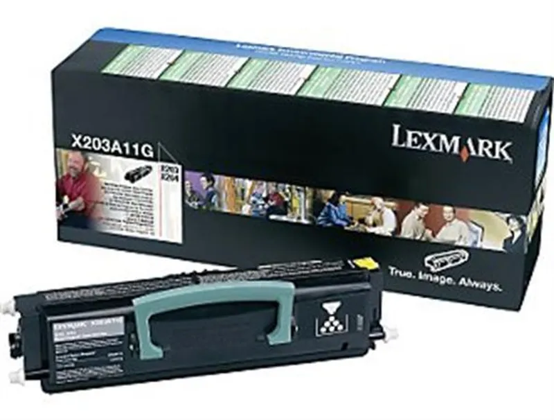 Główne zdjęcie produktu Toner pro "X203, 204" tiskárny, LEXMARK Černá, 2,5 tis.stran