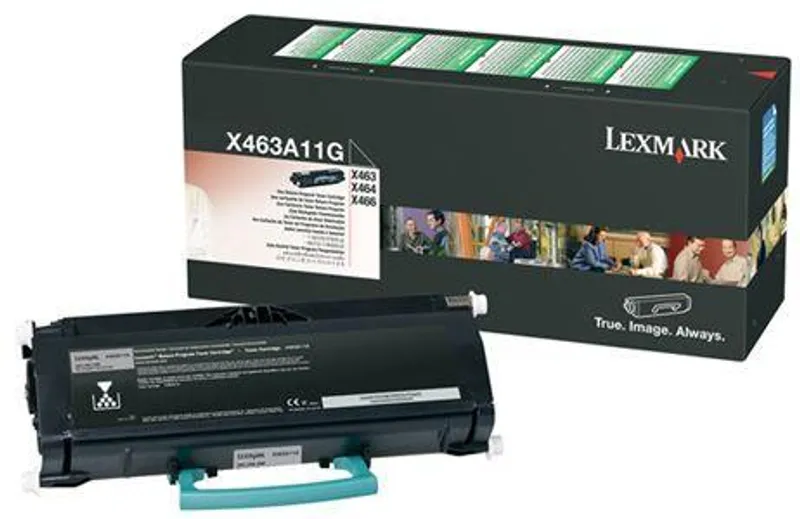 Główne zdjęcie produktu Toner pro "X46x" tiskárnu, LEXMARK Černá, 3,5 tis.stran