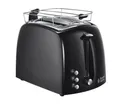 Toster Textures Plus, czarny, RUSSELL HOBBS