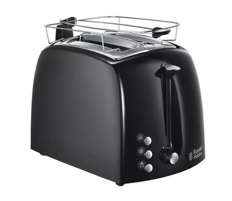 Główne zdjęcie produktu Topinkovač "Textures Plus", černý, RUSSELL HOBBS