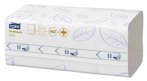 Tork Xpress® 10088 skompresowane miękkie ręczniki papierowe Wielokrotnie składane białe H2 [2040 szt.]