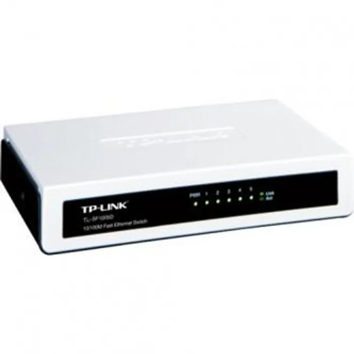 Główne zdjęcie produktu TP-LINK stolní switch TL-SF1005D 100Mbps, auto MDI/MDIX