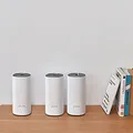Następne zdjęcie produktu TP-LINK Wifi Mesh kit Deco E4(3-pack) 2.4GHz i 5GHz, access point, IPv6, 1200Mbps, zintegrowana bateria anténa, 802.11ac, 3Pack, I