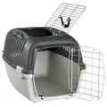 Następne zdjęcie produktu Skrzynia transportowa CAPRI III otwierany dach 40x38x61cm (max. 12kg) ciemnoszary/szary