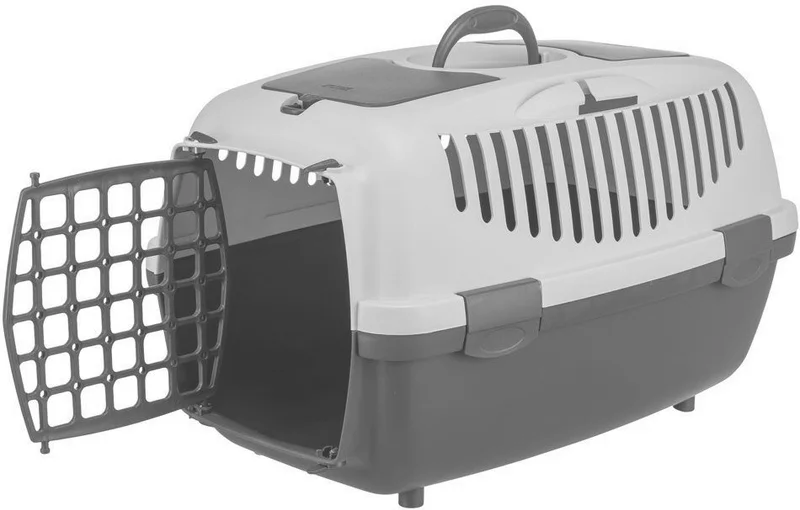 Główne zdjęcie produktu Transportní box Capri 2, XS-S: 37 x 34 x 55 cm, tmavěšedá/tělová