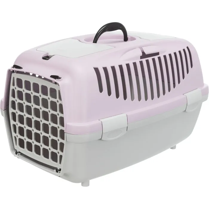 Główne zdjęcie produktu Transportní box CAPRI II, XS-S: 37x34x55cm (max. 8kg) - světle šedá/světlá lila