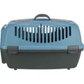 Następne zdjęcie produktu Skrzynia transportowa CAPRI III 40x38x61cm (max. 12kg) - ciemnoszary/pastelowy błękit