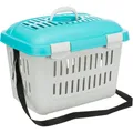 Następne zdjęcie produktu Skrzynia transportowa MIDI CAPRI 44x33x32cm maks. do 5kg TRIXIE, - niebieski/szary