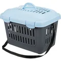 Następne zdjęcie produktu Skrzynia transportowa MIDI CAPRI 44x33x32cm maks. do 5kg TRIXIE, - niebieski/szary