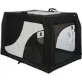 Nylonowe pudełko transportowe Vario M-L 91x58x61 cm czarno-szare
