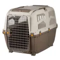Skrzynia transportowa SKUDO 6, M-L, 63x70x92 cm, ciemnoszary/piaskowy (max. 40kg)