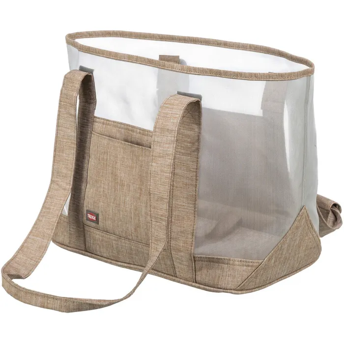 Główne zdjęcie produktu Transportní síťovaná taška MARY, 53 x 30 x 20 cm, nosnost 6 kg, písková
