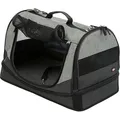 Następne zdjęcie produktu Torba transportowa-łóżko HOLLY 50x30x30 cm nylon, czarno-szara (max 15kg)