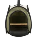 Następne zdjęcie produktu Torba transportowa z żerdzią dla ptaków ciemna 27x32x27 cm oliwkowa
