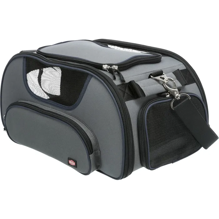 Główne zdjęcie produktu Transportní taška WINGS, do letadla, 28 x 23 x 46cm, šedá/modrá (max 20kg)