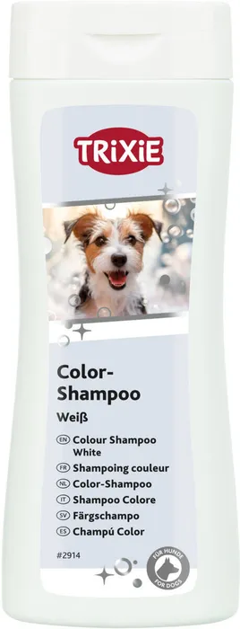 Główne zdjęcie produktu TRIXIE Color šampon - bílý 250 ml - pro světlé a bílosrsté psy