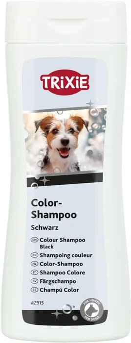 Główne zdjęcie produktu TRIXIE Color šampon - černý 250 ml - pro tmavé nebo černé psy