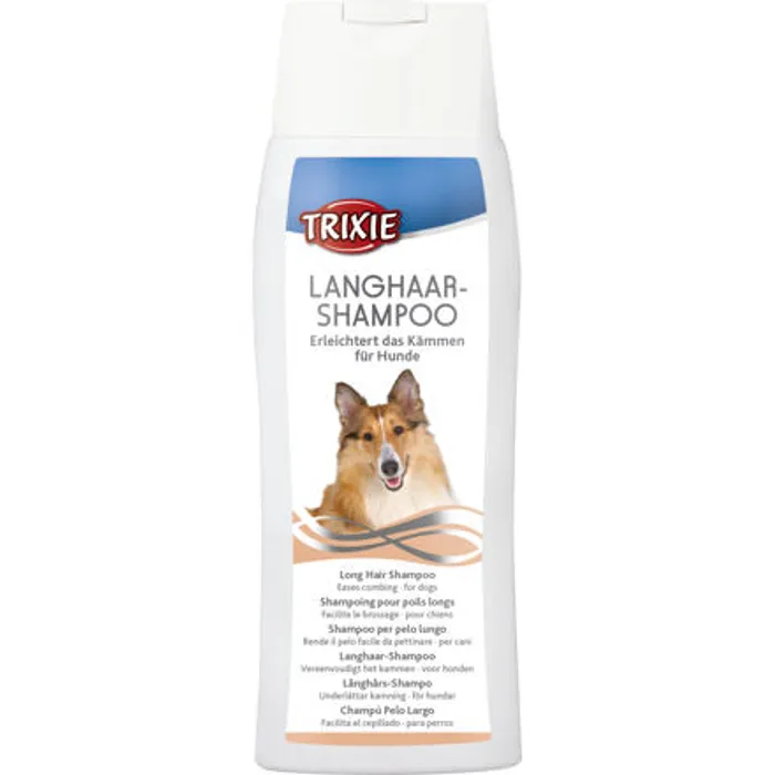Główne zdjęcie produktu TRIXIE Langhaar šampon 250 ml - pro dlouhosrstá plemena psů