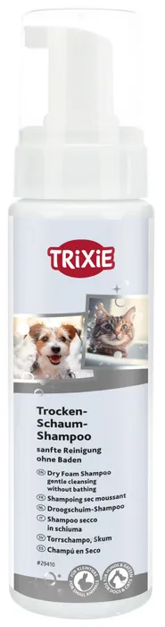 Główne zdjęcie produktu TRIXIE Trocken-schaum šampon 230 ml - pěna jemně čistí srst