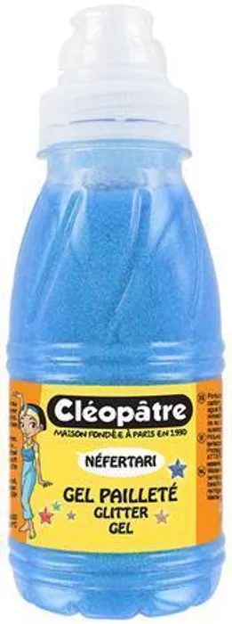 Główne zdjęcie produktu Třpytivý gel 250 ml NEON Modrá, CLEOPATRE