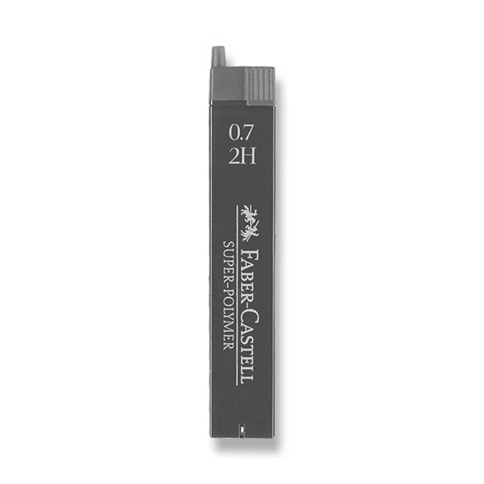 Główne zdjęcie produktu Tuhy Faber-Castell Super-polymer 0,7 mm, různá tvrdost 2H