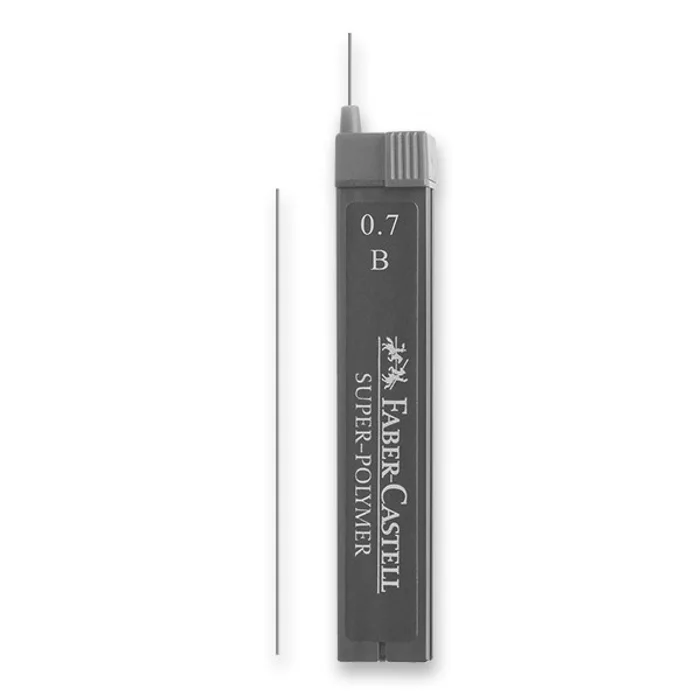 Główne zdjęcie produktu Tuhy Faber-Castell Super-polymer tvrdost B