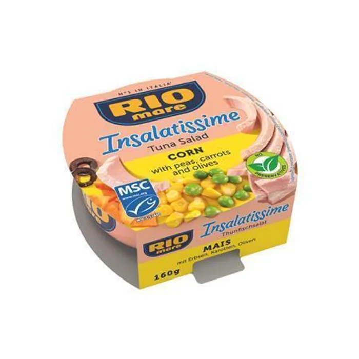 Główne zdjęcie produktu Tuňákový salát "Insalatissime", s kukuřicí, 160 g, RIO MARE