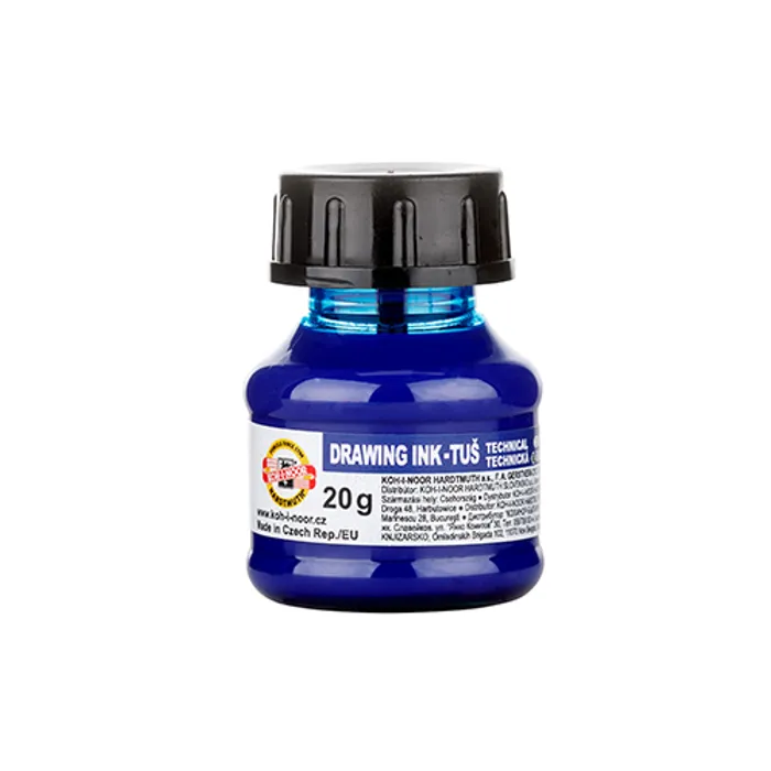 Główne zdjęcie produktu Tuš 1417 modrá 20g