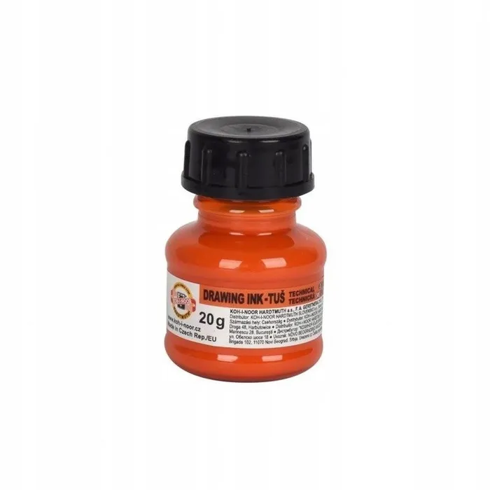 Główne zdjęcie produktu Tuš 1417 oranžová 20 g