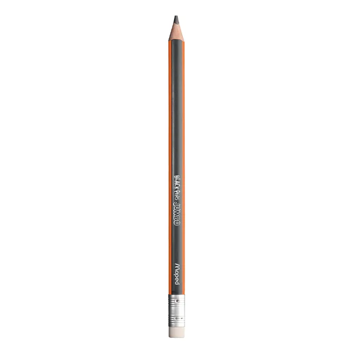 Główne zdjęcie produktu Tužka Maped Black´Peps Jumbo, tvrdost HB, s pryží, 1 ks