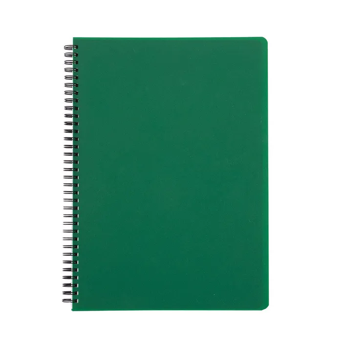 Główne zdjęcie produktu Twin wire blok A4 PP Classic zelená