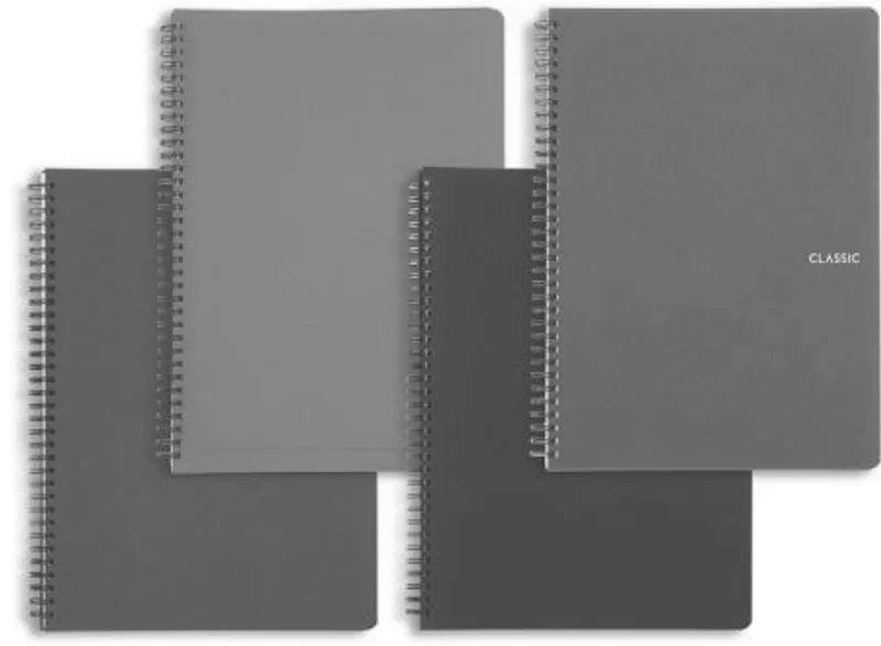 Główne zdjęcie produktu Twin wire blok A5 PP Classic assort