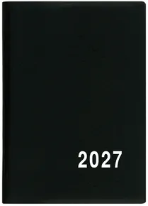 Tygodniowy notes - Hynek - PVC - czarny