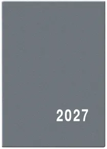 Tygodniowy notes - Hynek - PVC - szary